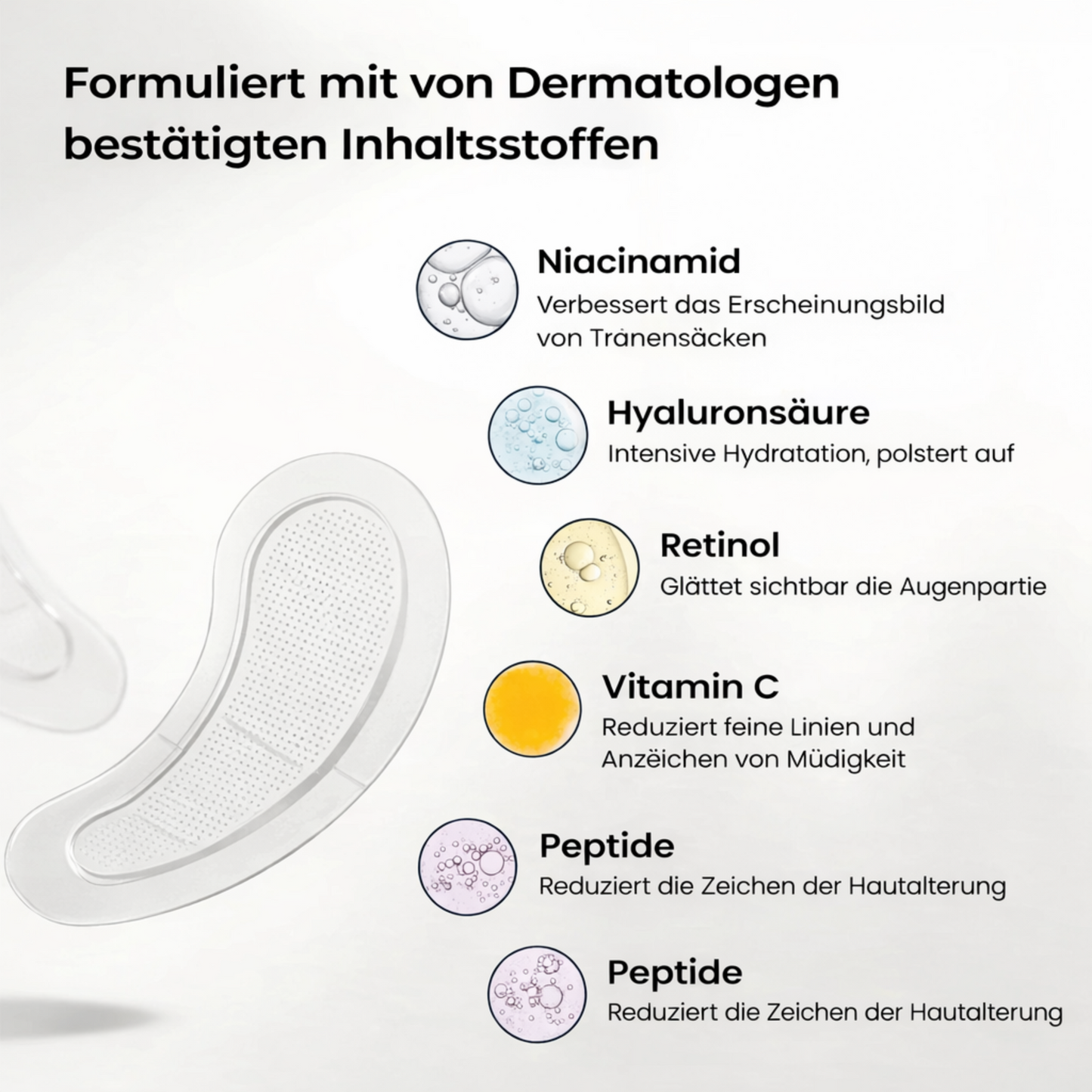 Augenringe-Patches der neuen Generation